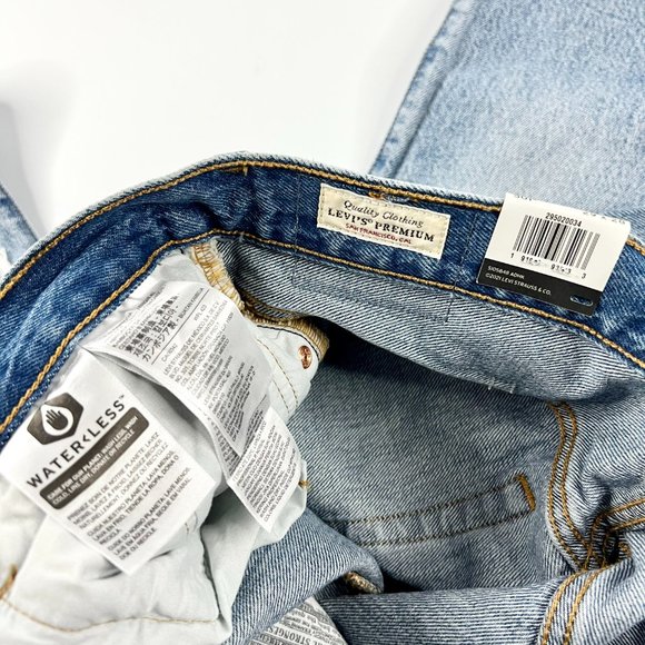 Levis Premium 501 Skinny Women Jeans 29 x 28 NWT - Picture 4 of 9
